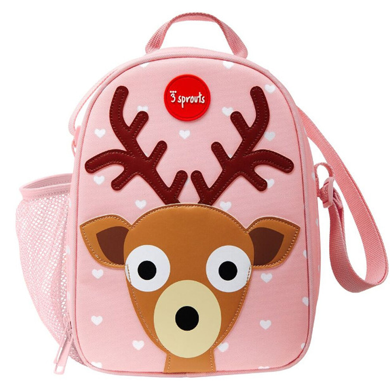 Ισοθερμική Τσάντα Φαγητού 3Sprouts Lunch Bag Deer