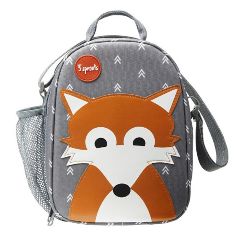 Ισοθερμική Τσάντα Φαγητού 3Sprouts Lunch Bag Fox
