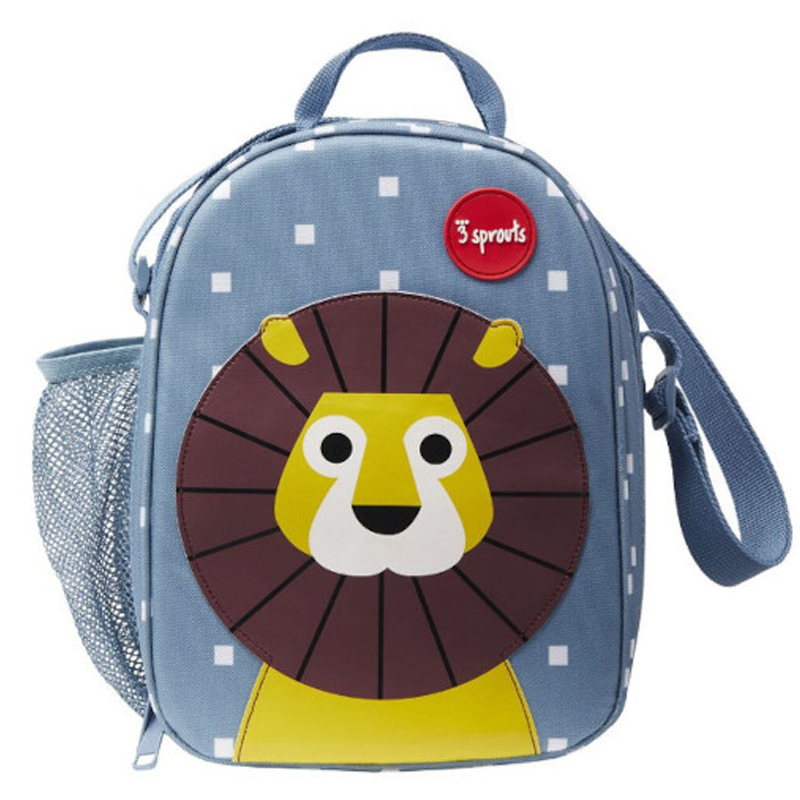 Ισοθερμική Τσάντα Φαγητού 3Sprouts Lunch Bag Lion