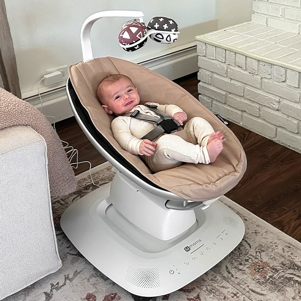 Κούνια Ρηλάξ 4MOMS MaMaRoo Version 5 Sand Stone