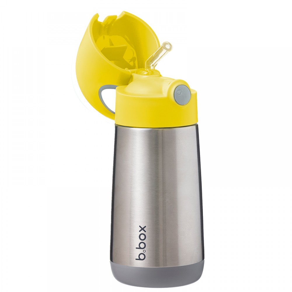 Παγουρίνο - Θερμός με καλαμάκι B.Box Insulated Drink Bottle 350ml Lemon Sherbet