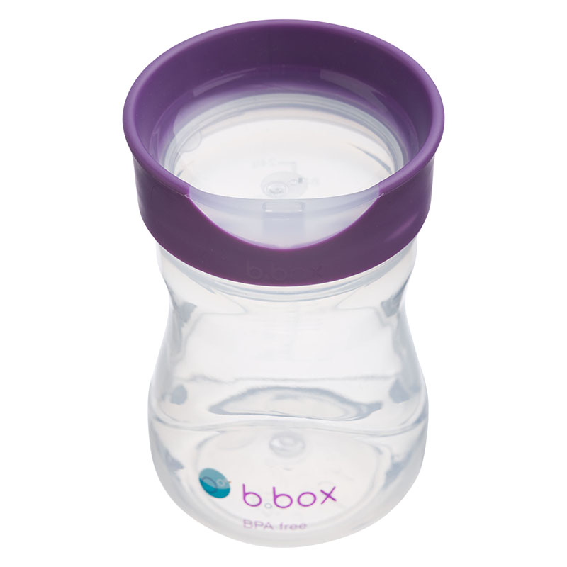 Κύπελλο με Στόμιο Σιλικόνης B.Box Training Rim Cup 240ml Grape