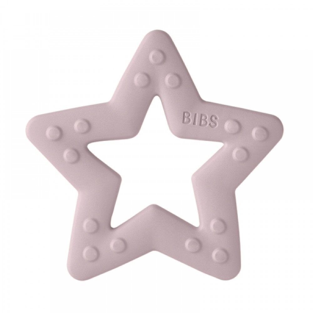 Μασητικό Οδοντοφυϊας Bibs Star Pink Plum