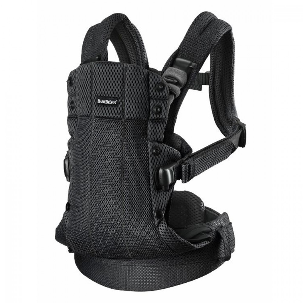 Μάρσιπος BabyBjorn Harmony 3D Mesh Black