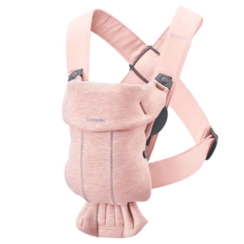 Μάρσιπος BabyBjorn Mini 3D Jersey Light Pink