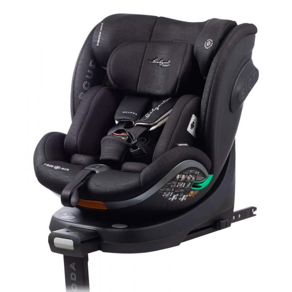 Κάθισμα Αυτοκινήτου Babyauto Scudda i-SIZE 40-150cm Black Line