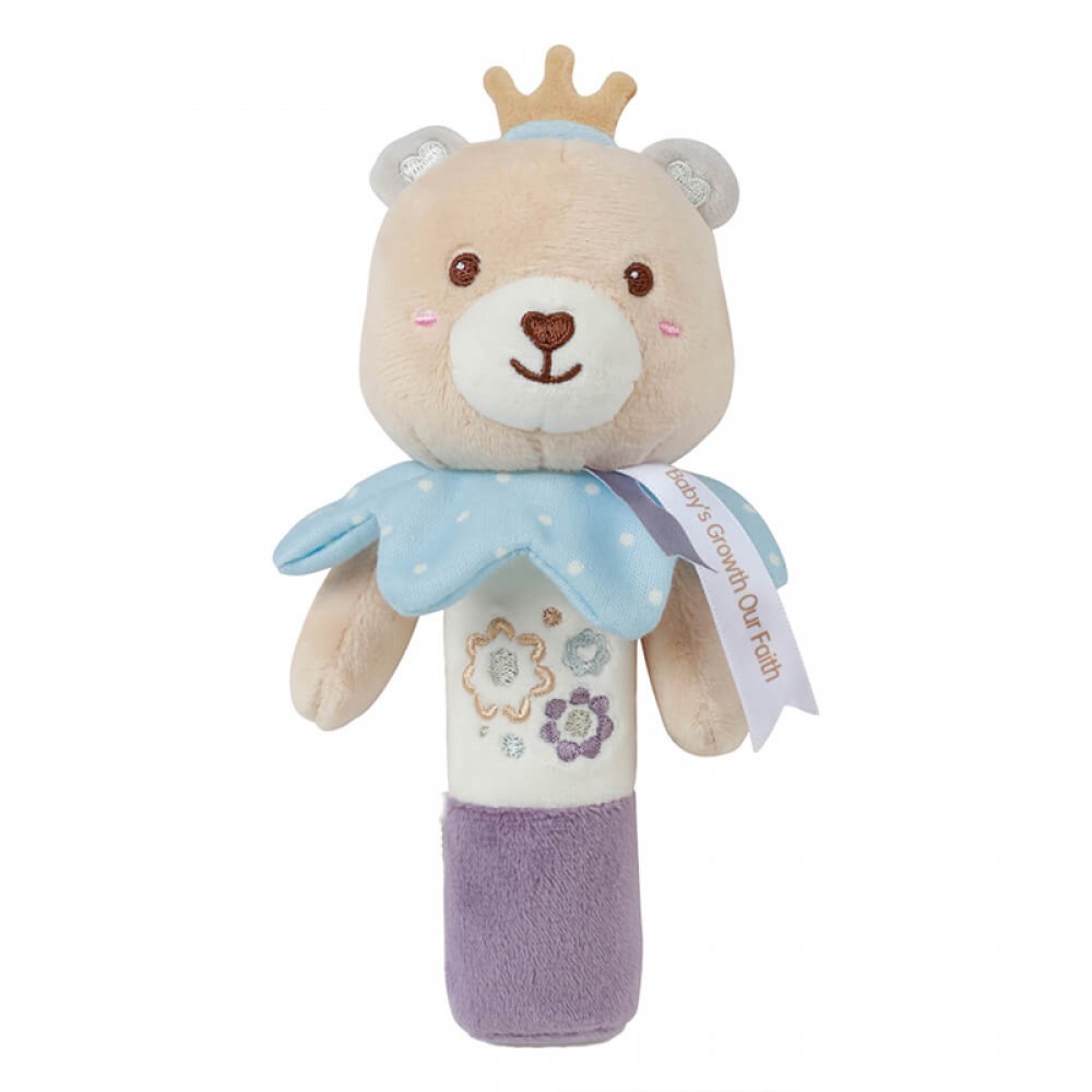 Kουδουνίστρα Bebe Stars Teddy Flower Rattle