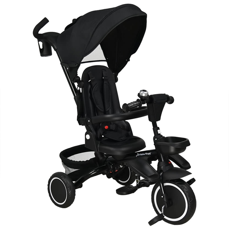 Ποδήλατο Τρίκυκλο Bebe Stars 360° Racer 3in1 Black