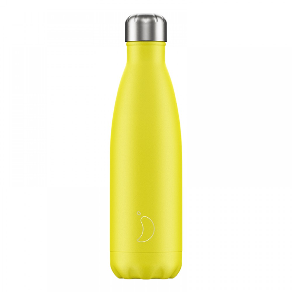 Θερμός Chilly's Neon Yellow 500ml