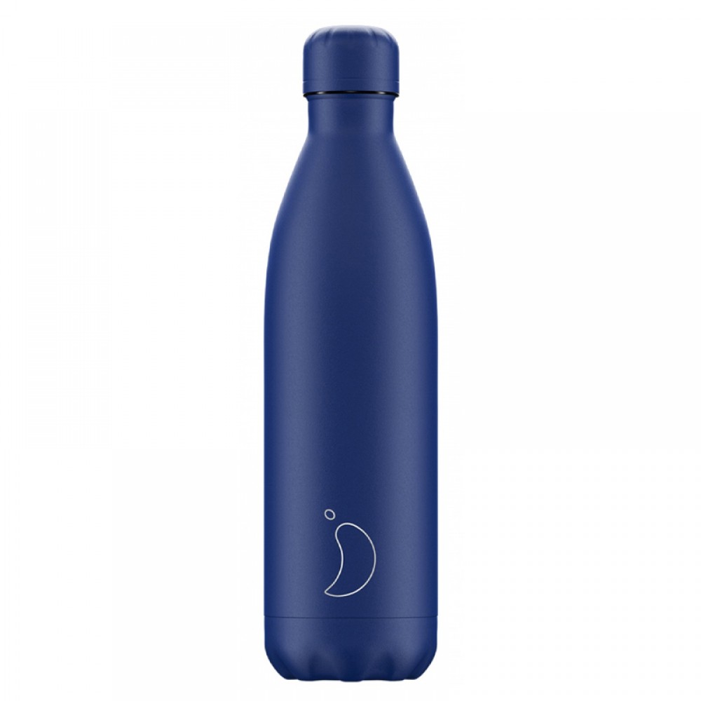 Θερμός Chilly's All Matte Blue 750ml