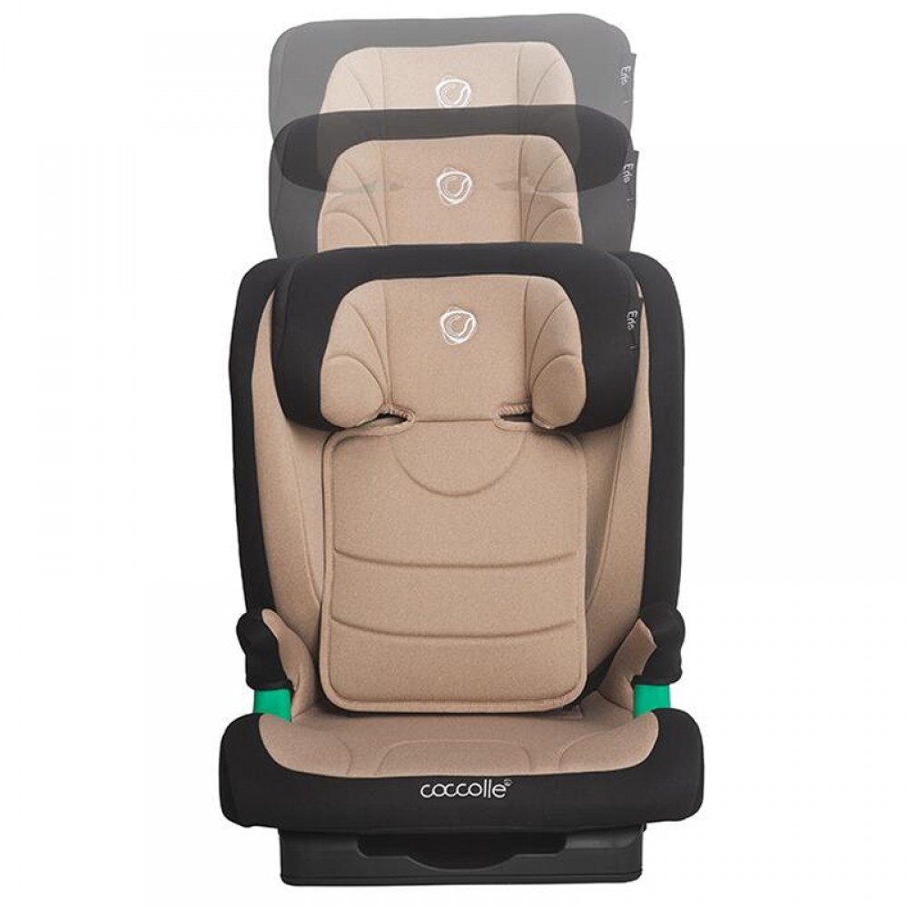 Κάθισμα Αυτοκινήτου Smart Baby Coccolle Eris με Isofix 100-150cm Sand Beige