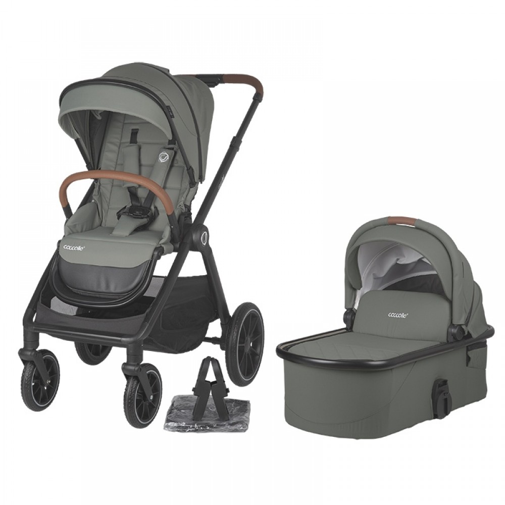 Καρότσι Smart Baby Coccolle Aspen 2in1 Moss Green