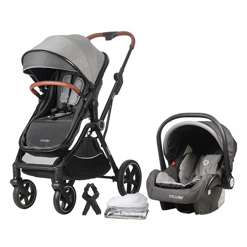 Καρότσι Smart Baby Coccolle Amani 3in1 Anthracite