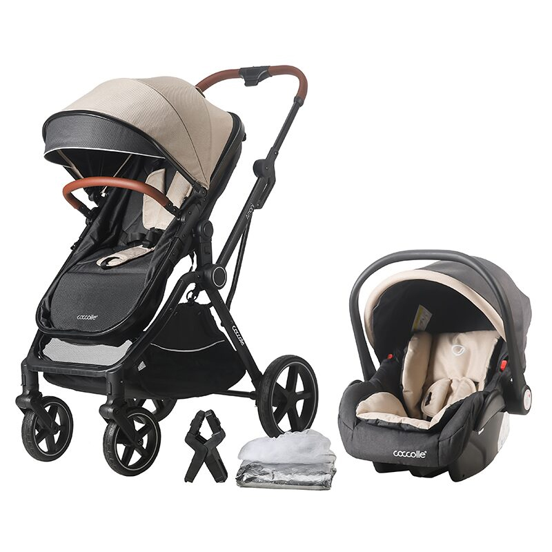 Καρότσι Smart Baby Coccolle Amani 3in1 Sand Beige