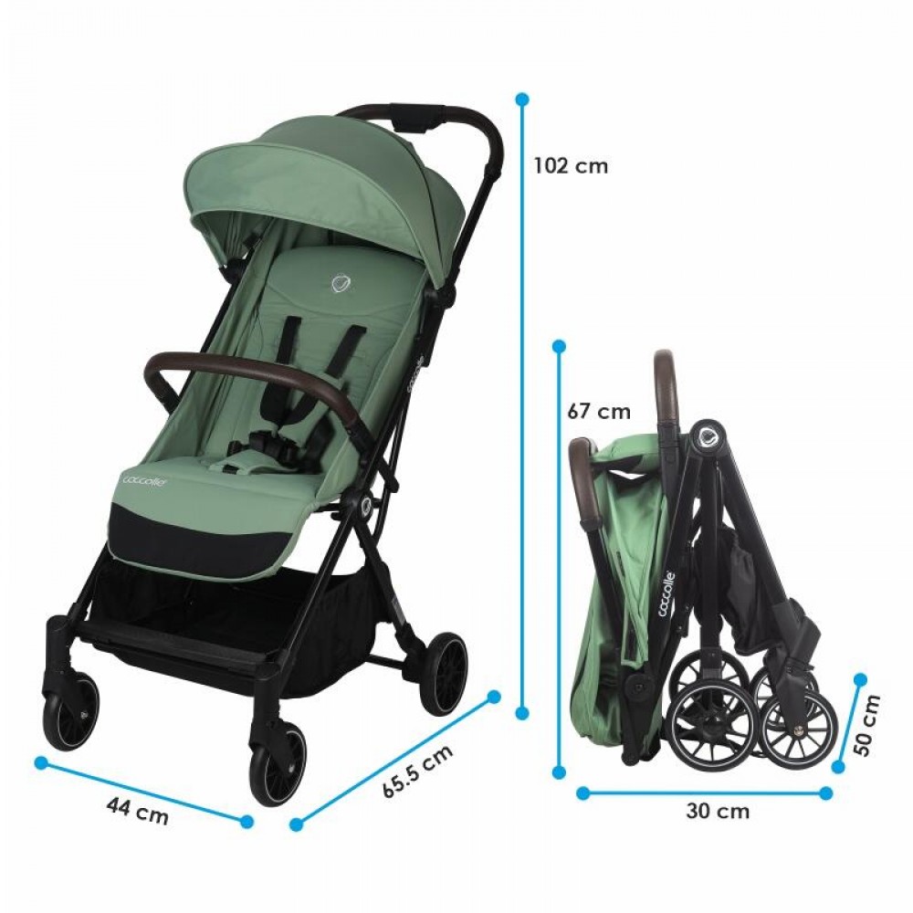 Καρότσι Autofold Sport Stroller Coccolle Melia Mistletoe Green