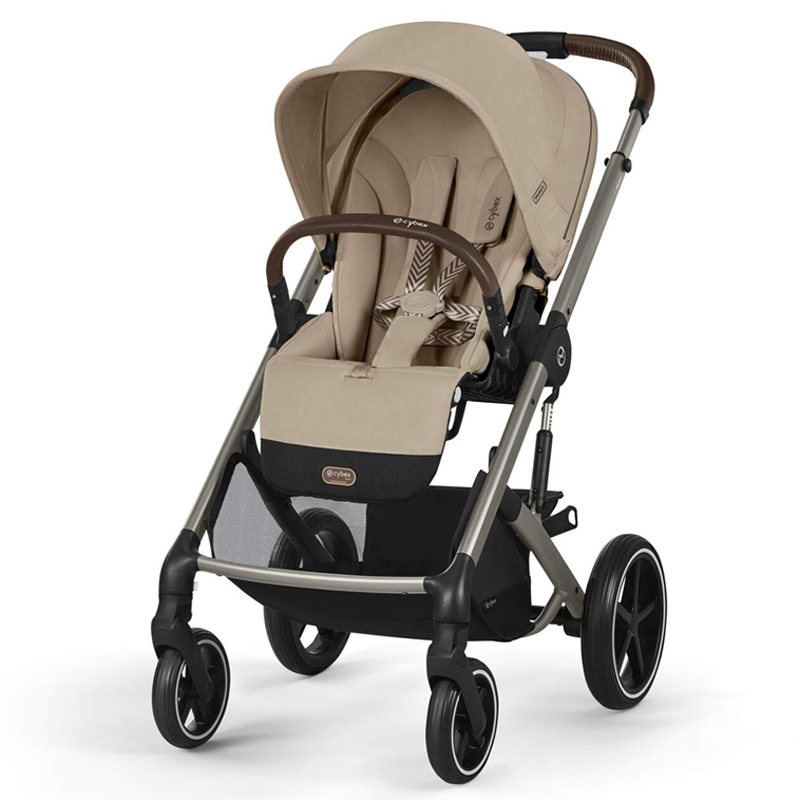 Καρότσι Cybex Gold Balios S Lux Almond Beige (Taupe Frame)