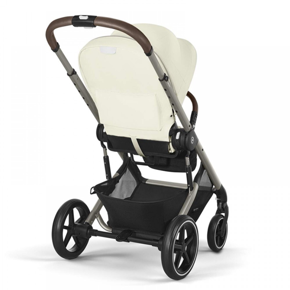 Καρότσι Cybex Gold Balios S Lux Seashell Beige (Taupe Frame)