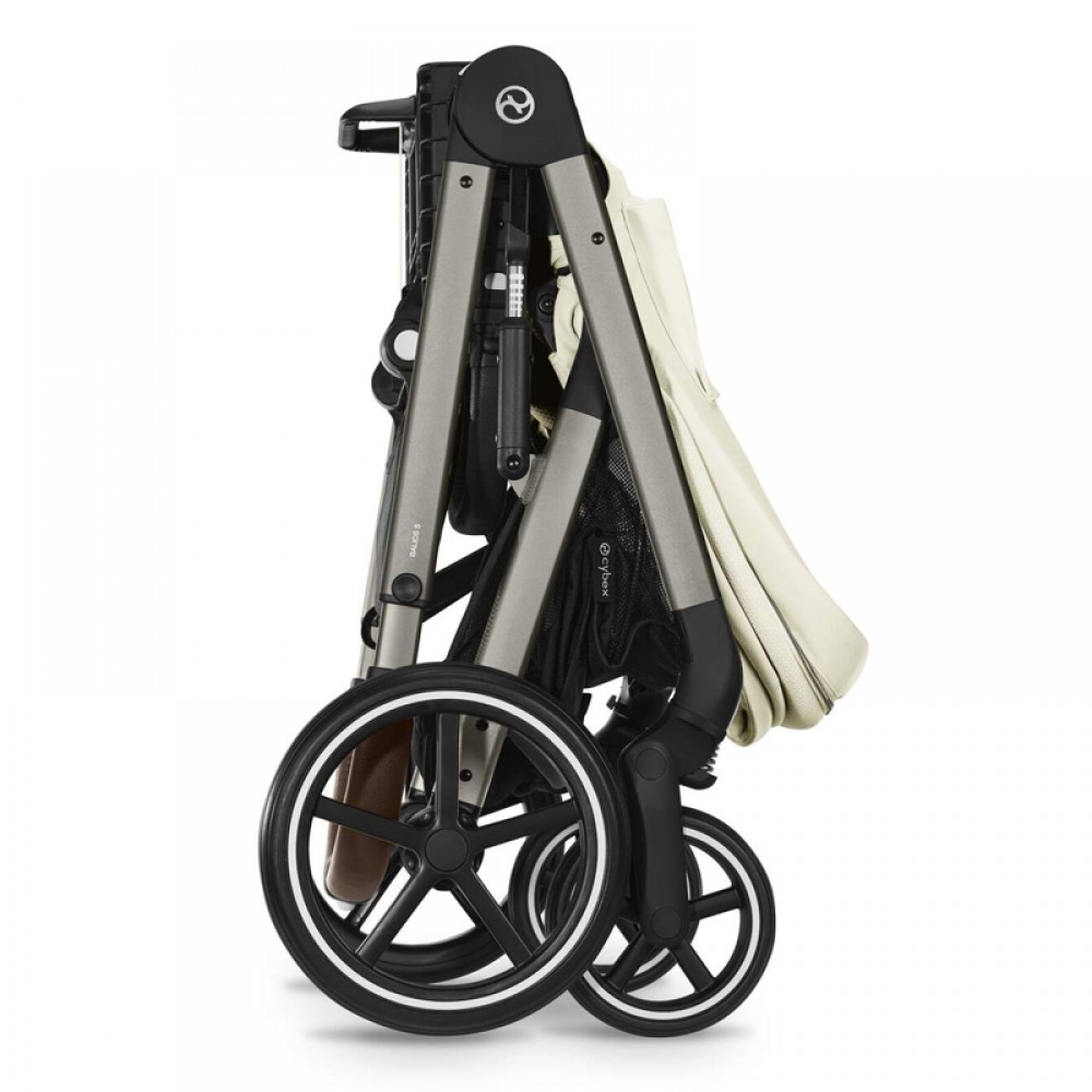 Καρότσι Cybex Gold Balios S Lux Seashell Beige (Taupe Frame)