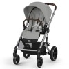 Καρότσι Cybex Gold Balios S Lux Stone Grey (Silver Frame)