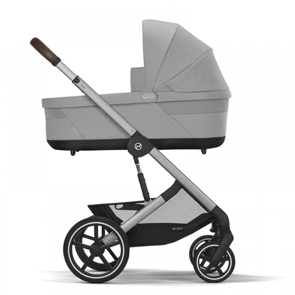 Καρότσι Cybex Gold Balios S Lux Stone Grey (Silver Frame)