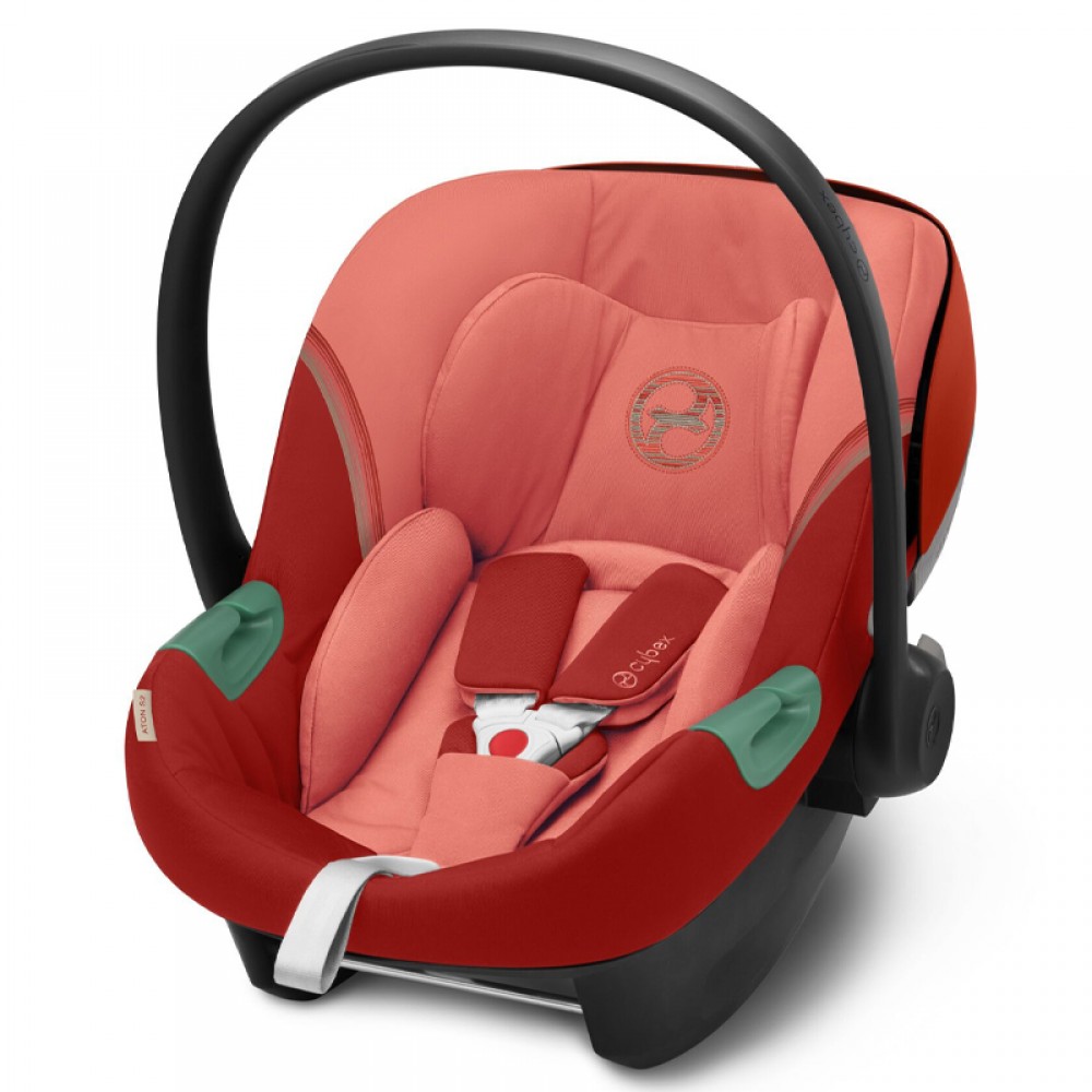 Κάθισμα Αυτοκινήτου Cybex Aton S2 i-Size 0-13kg Hibiscus Red