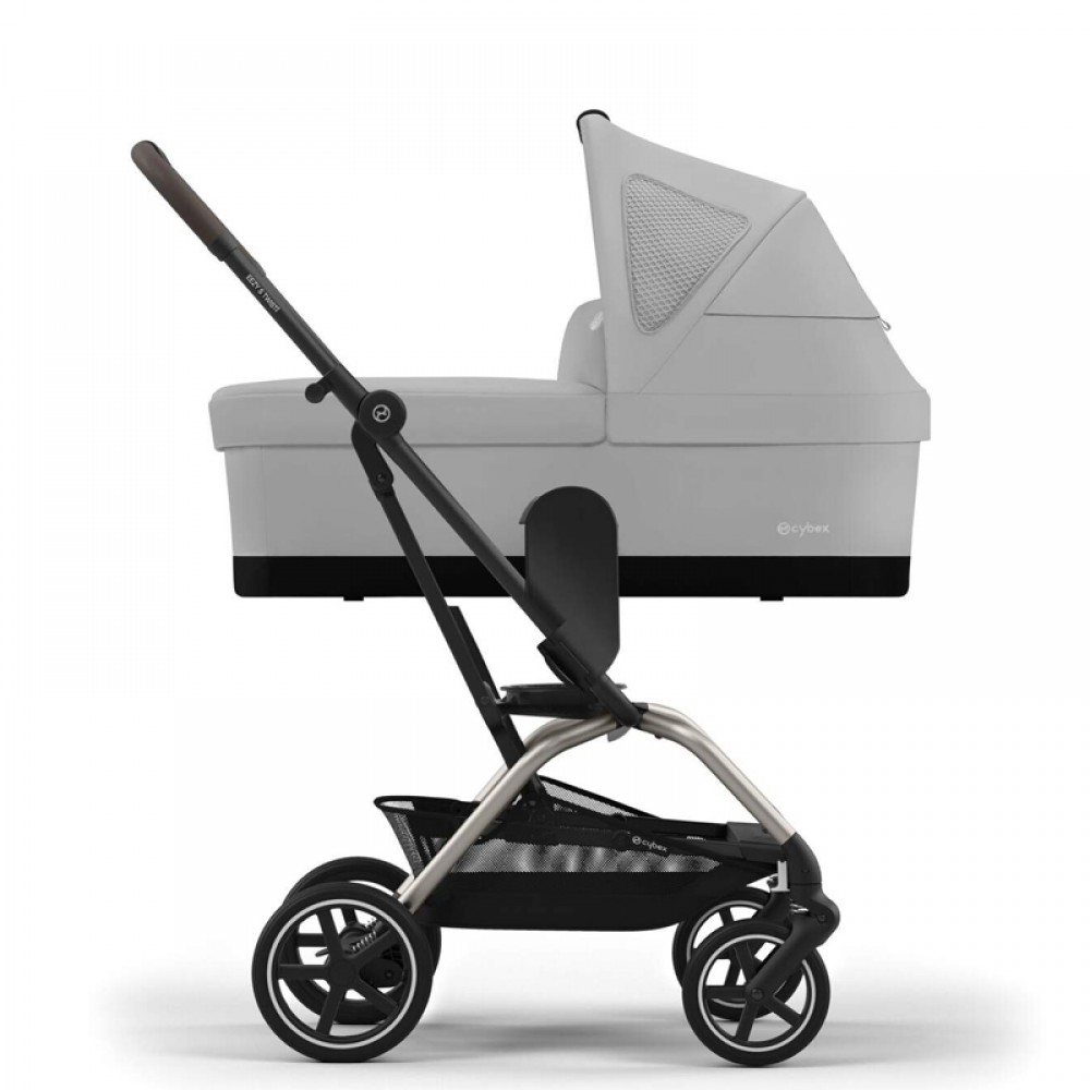 Πορτ-μπεμπέ Cybex Gold Cot S Fog Grey