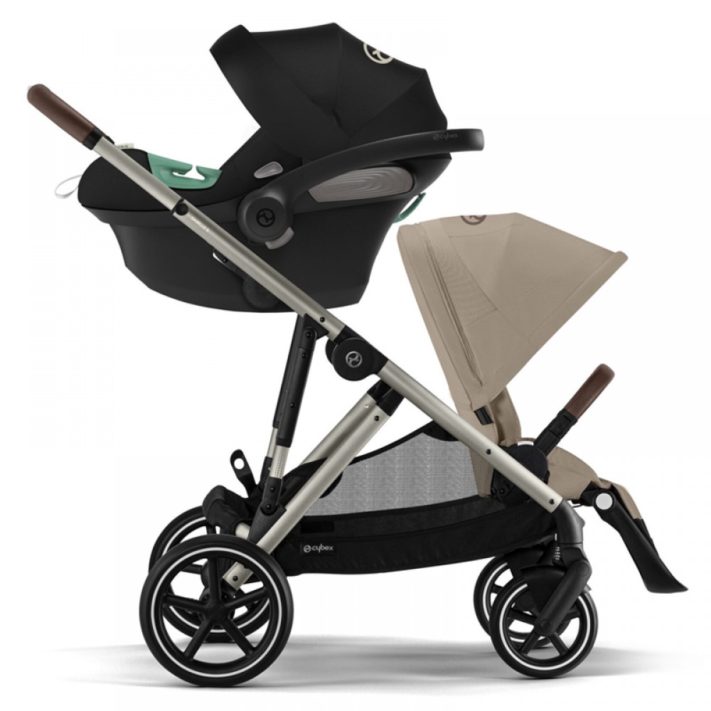 Καρότσι Cybex Gold Gazelle S Almond Beige (Taupe Frame)