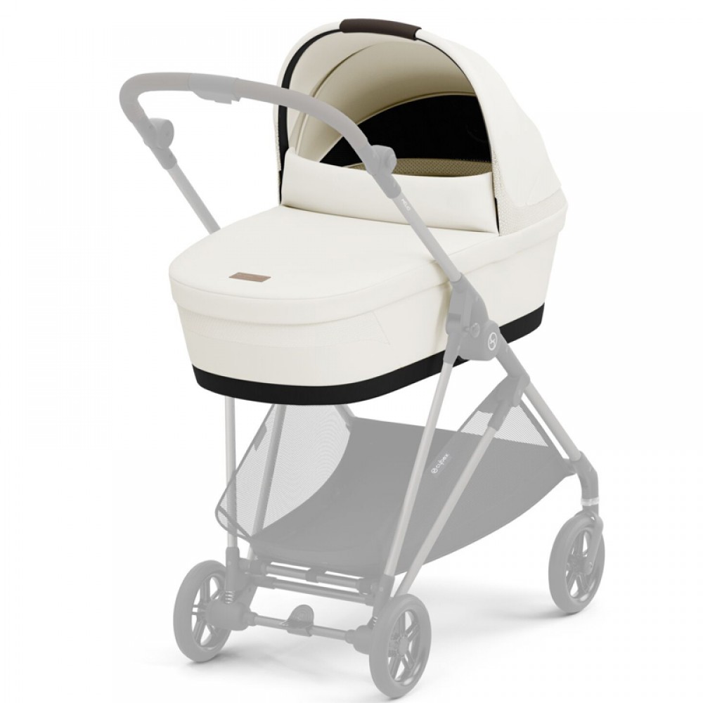 Πορτ Μπεμπέ Cybex Gold Melio Canvas White