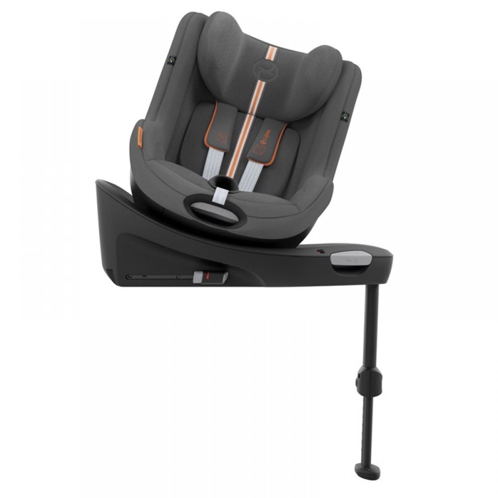 Κάθισμα Αυτοκινήτου Cybex Sirona G i-Size 360° Plus Lava Grey έως 105cm