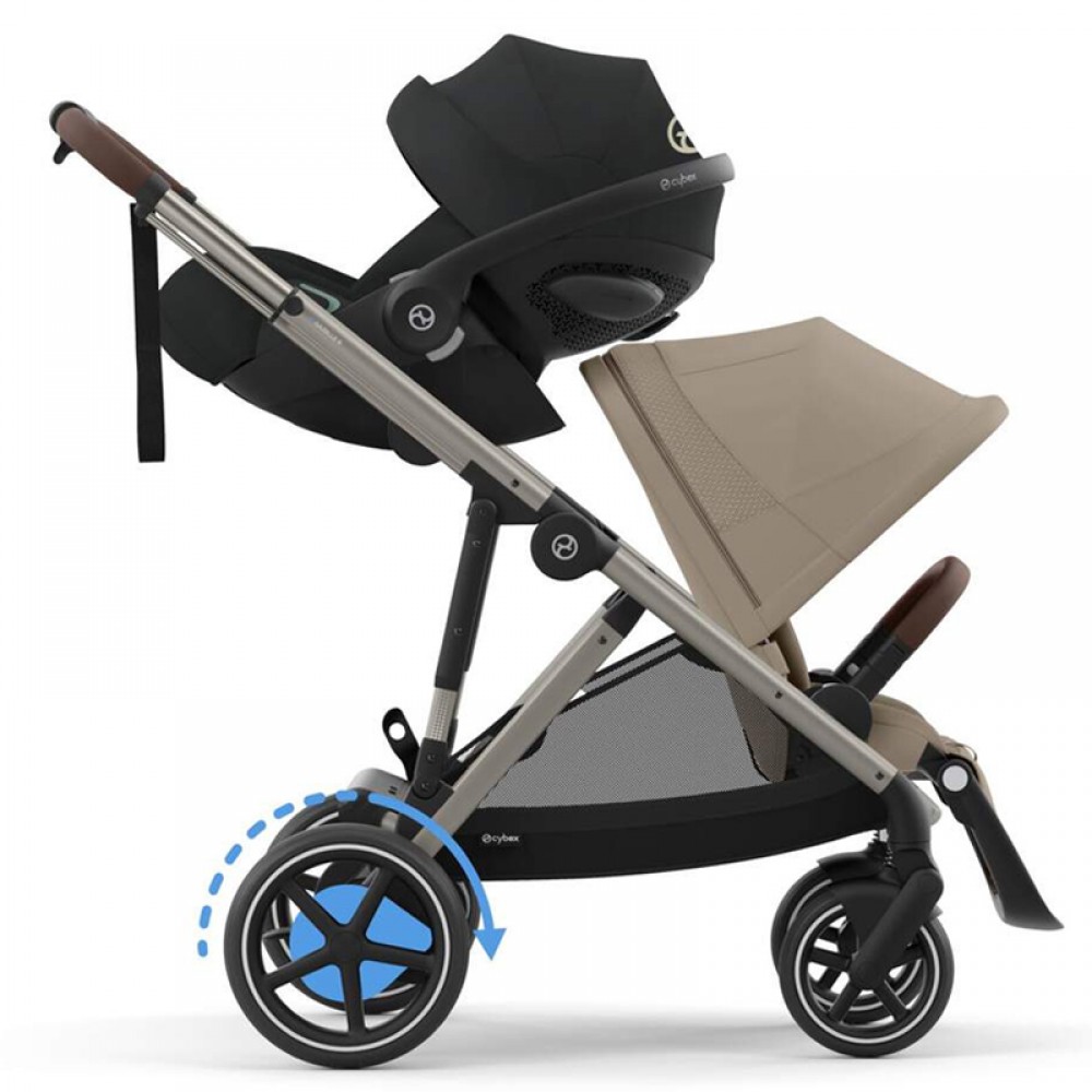 Καρότσι Cybex e-Gazelle S TPE Almond Beige