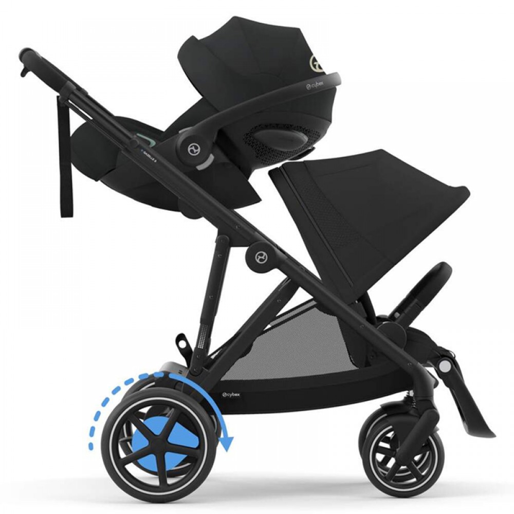 Καρότσι Cybex e-Gazelle S BLK Moon Black