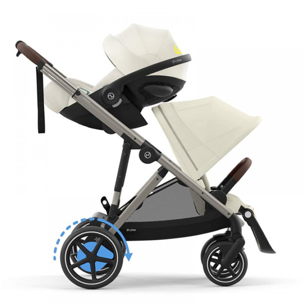 Καρότσι Cybex e-Gazelle S TPE Seashell Beige