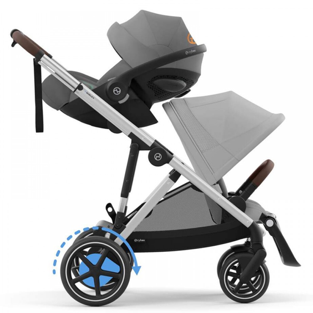 Καρότσι Cybex e-Gazelle S SLV Stone Grey