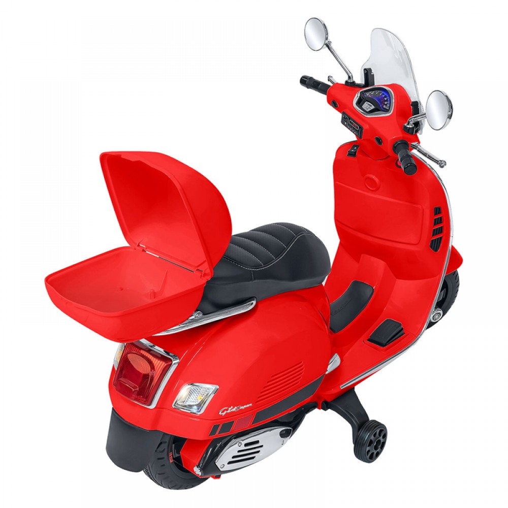 Ηλεκτροκίνητη Μηχανή Globo Vespa GTS Super Sport 12V Rossa