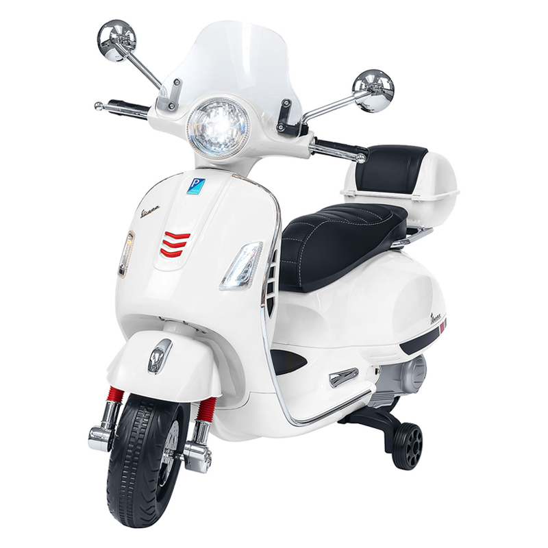 Ηλεκτροκίνητη Μηχανή Globo Vespa GTS Super Sport 12V Bianca