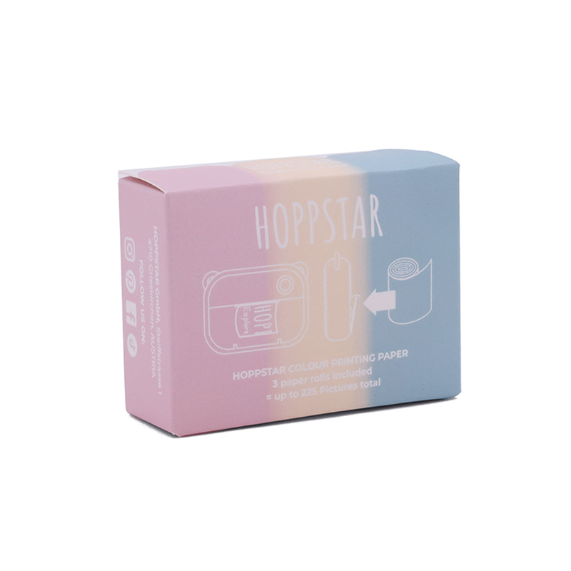 Αυτοκόλλητο Θερμικό Χαρτί για Φωτογραφική Μηχανή Hoppstar Artist Pastel Colors (3τεμ.)