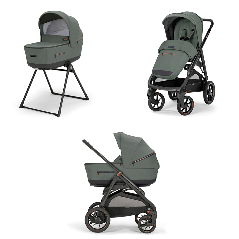 Πολυκαρότσι Inglesina Aptica XT Duo Taiga Green / Black