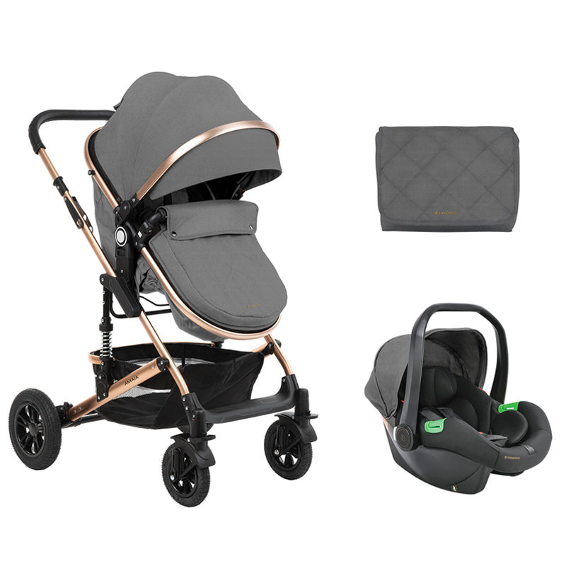 Καρότσι Kikka boo 3in1 Amaia Dark Grey 2024