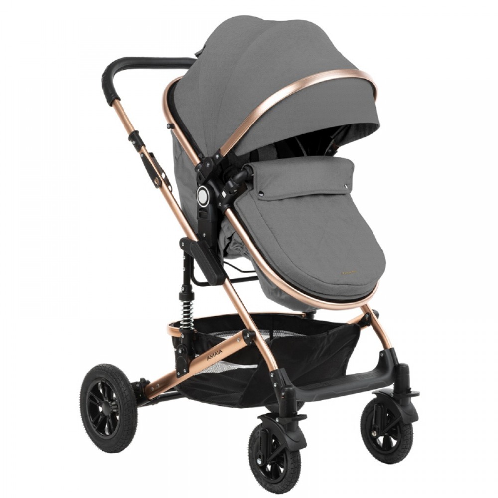 Καρότσι Kikka boo 3in1 Amaia Dark Grey 2024