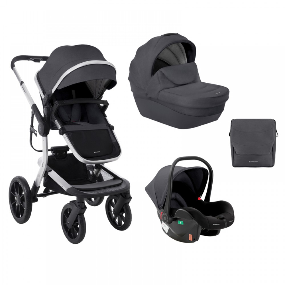 Καρότσι Kikka boo 3in1 Irene Dark Grey 2024