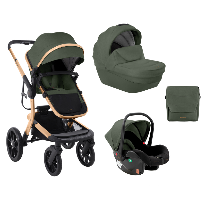 Καρότσι Kikka boo 3in1 Irene Army Green 2024