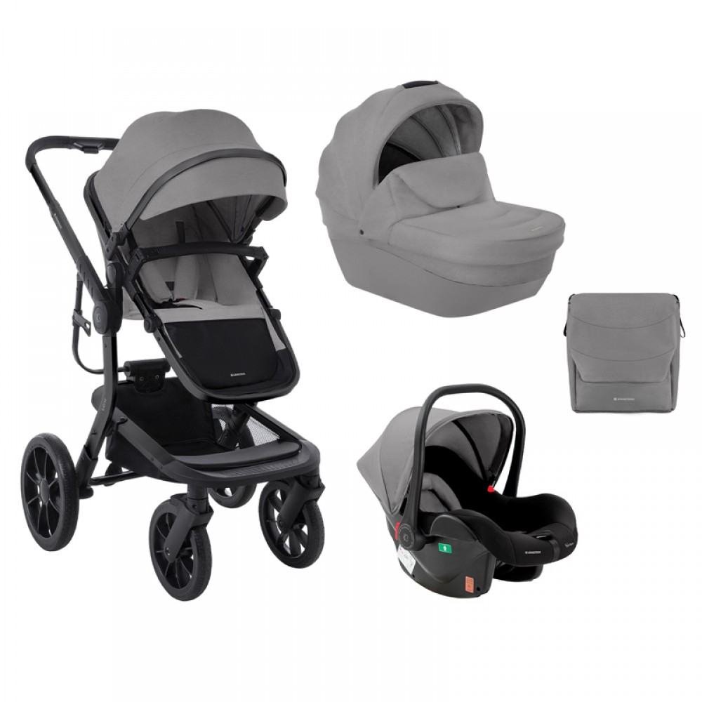 Καρότσι Kikka boo 3in1 Irene Light Grey 2024