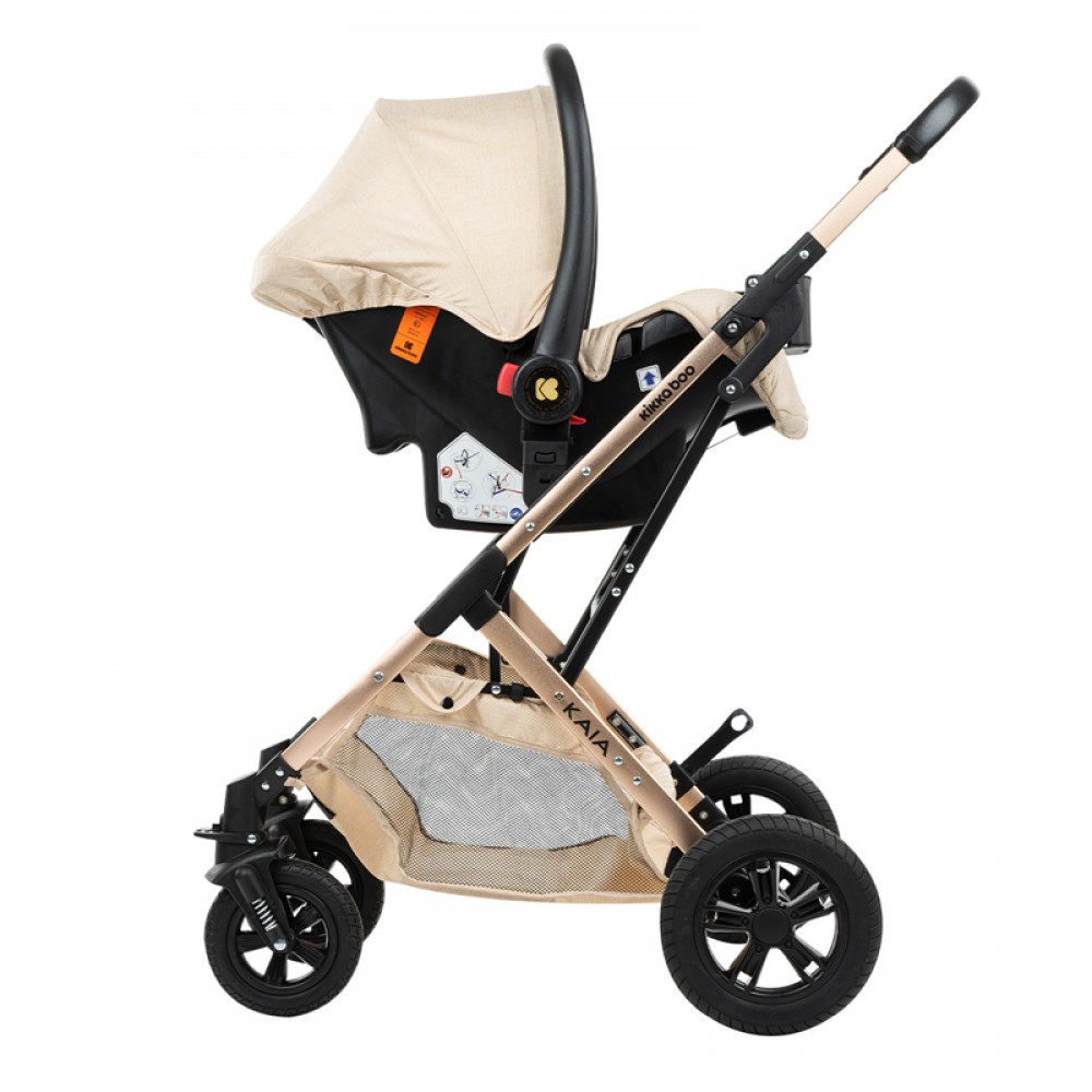 Καρότσι Kikka boo 3 in 1 Kaia Beige