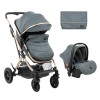 Καρότσι Kikka boo 3 in 1 Kaia Dark Grey