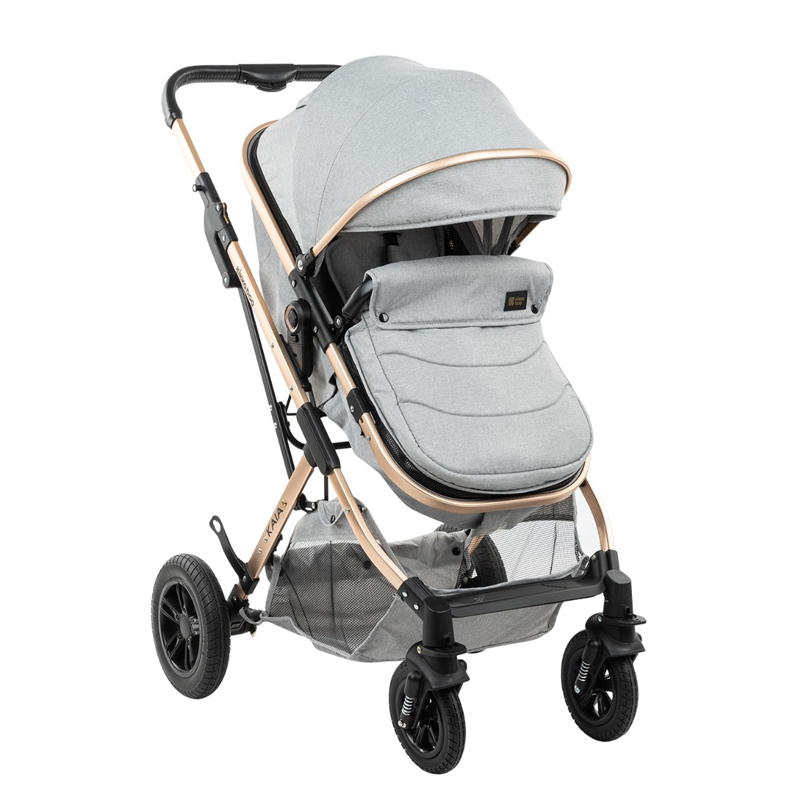 Καρότσι Kikka boo 3 in 1 Kaia Light Grey