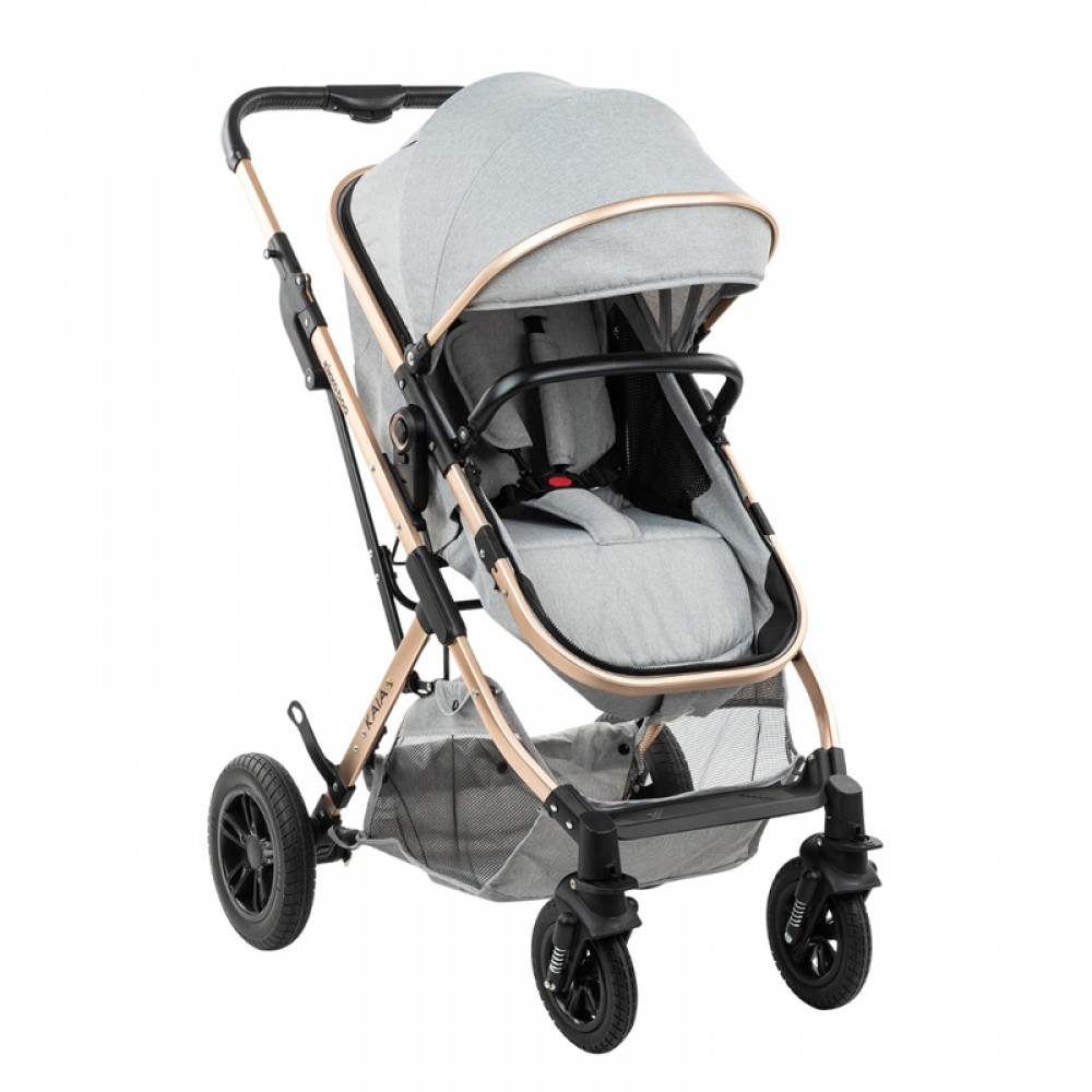 Καρότσι Kikka boo 3 in 1 Kaia Light Grey