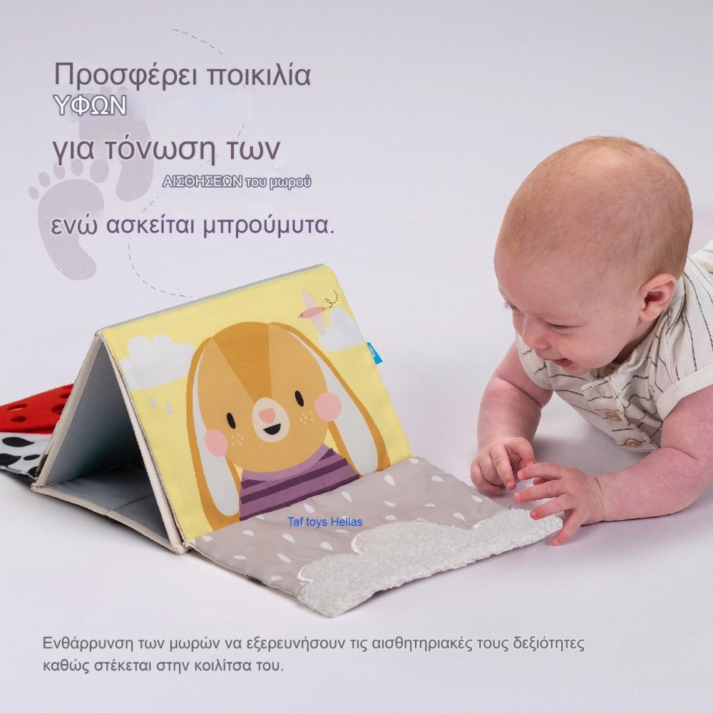 Βιβλίο Δραστηριοτήτων Taf Toys Tummy Time Sensory Book