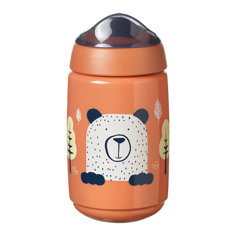 Κύπελλο με Στόμιο σιλικόνης Tommee Tippee Superstar Sippee Cup 390ml 12m+ Orange