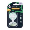 Πιπίλα Σιλικόνης Νυκτός Tommee Tippee Breastlike Night 0-6m (2τεμ.)