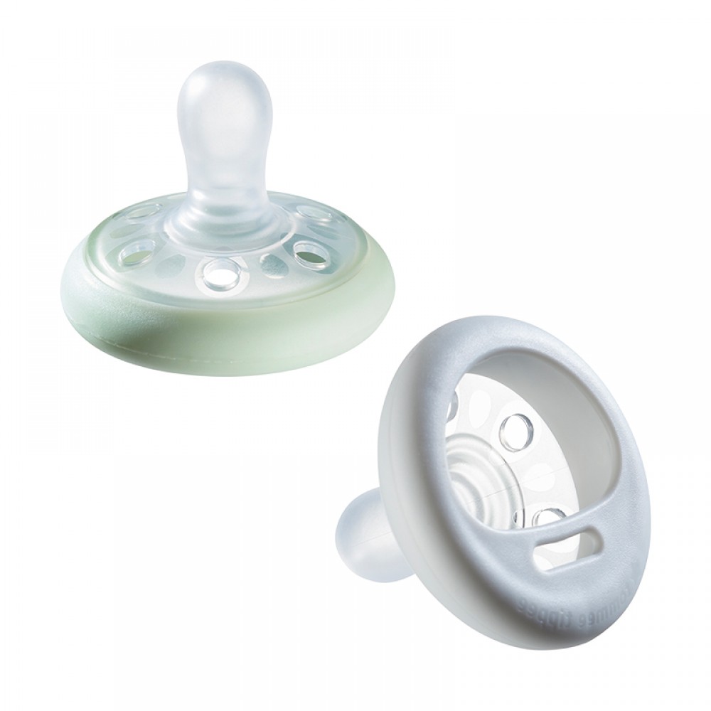 Πιπίλα Σιλικόνης Tommee Tippee Breastlike 6-18m (2τεμ.)